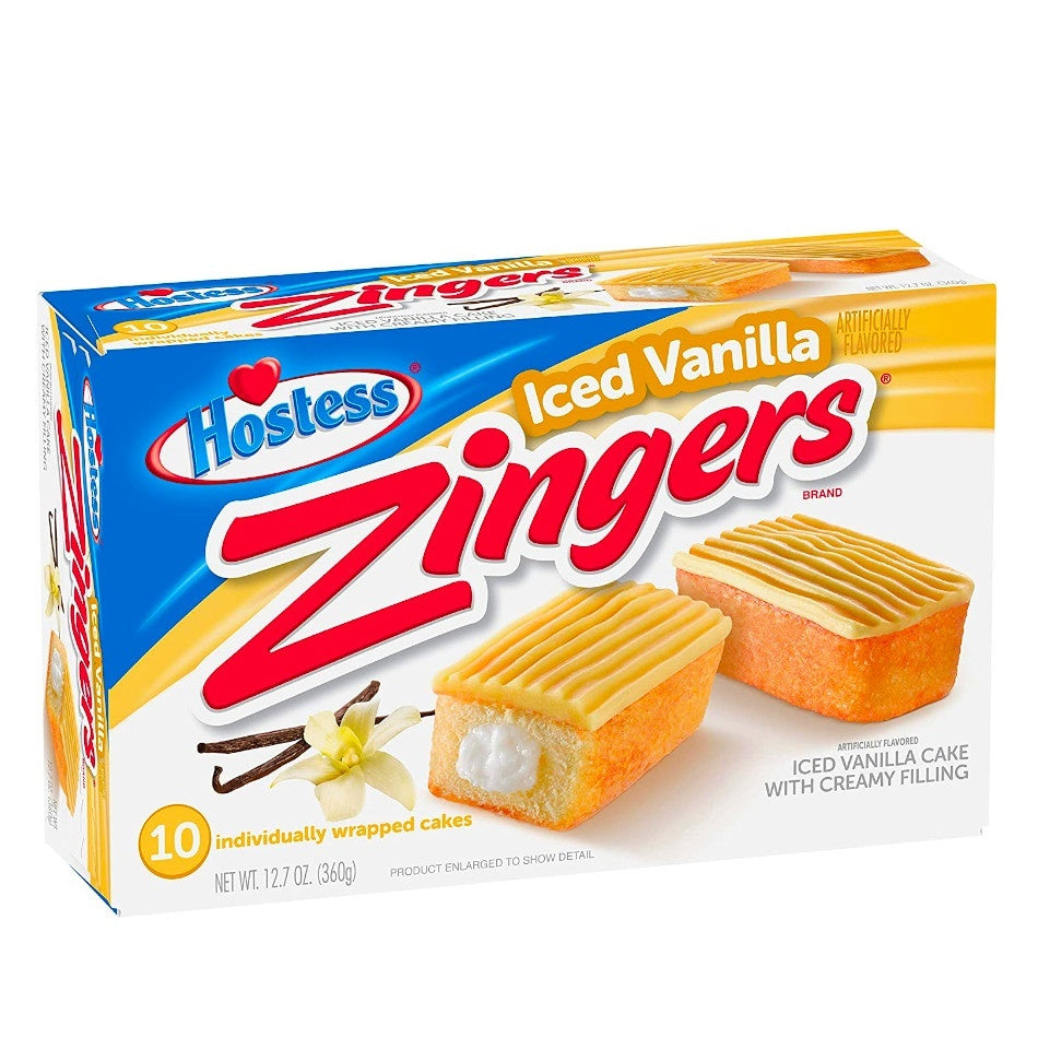 Hostess Zingers Iced Vanilla