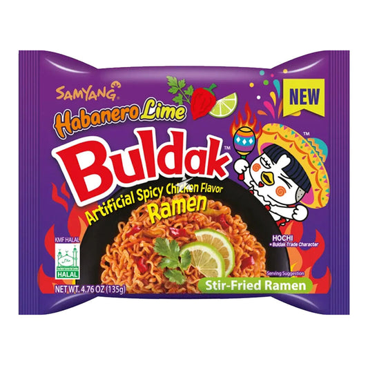 Samyang Buldak Habanero Lime
