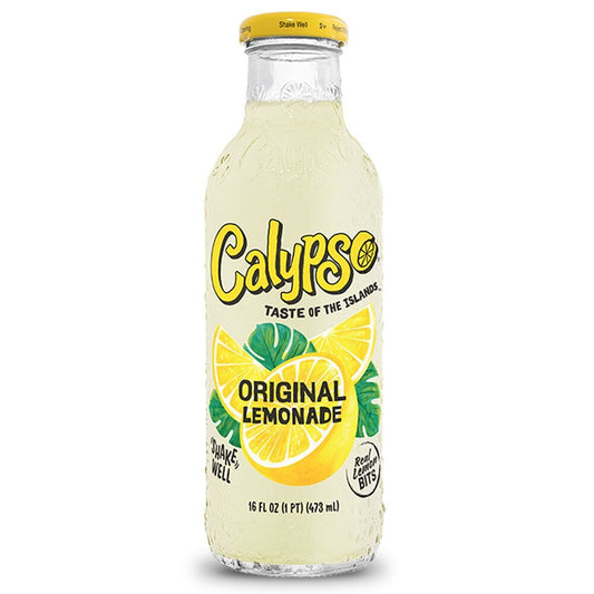 Calypso - Original Lemonade - Glasflasche - 473 ml 🇺🇸