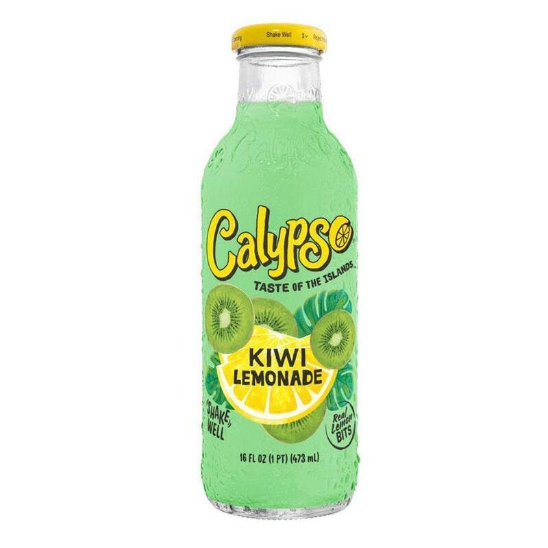 Calypso - Kiwi Lemonade - Glasflasche - 473 ml 🇺🇸