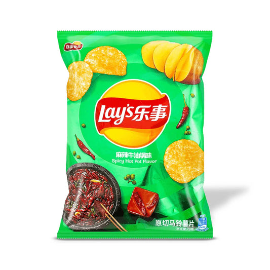 Lays spicy Hot Pot Flavour