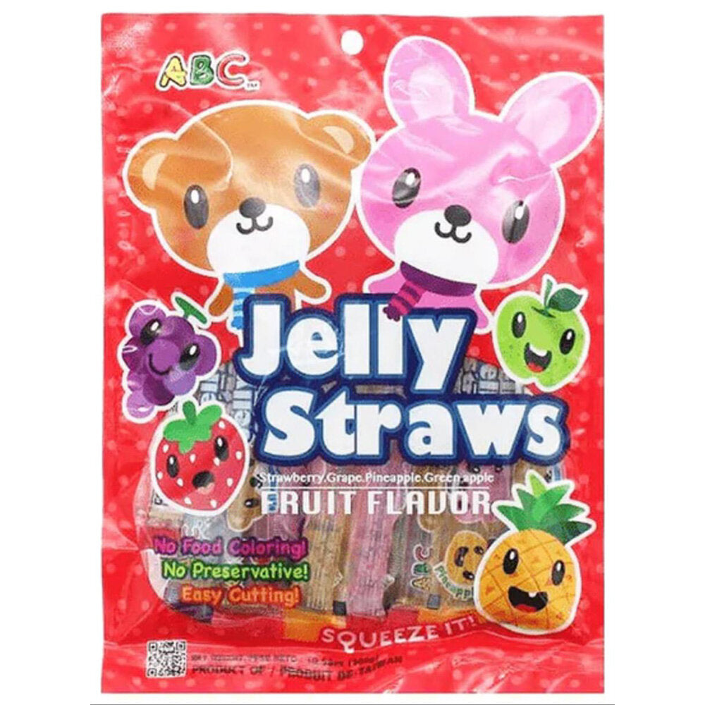 Jelly Straws Fruit Flavor