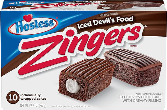 Hostess Zingers Iced Devil´s Food