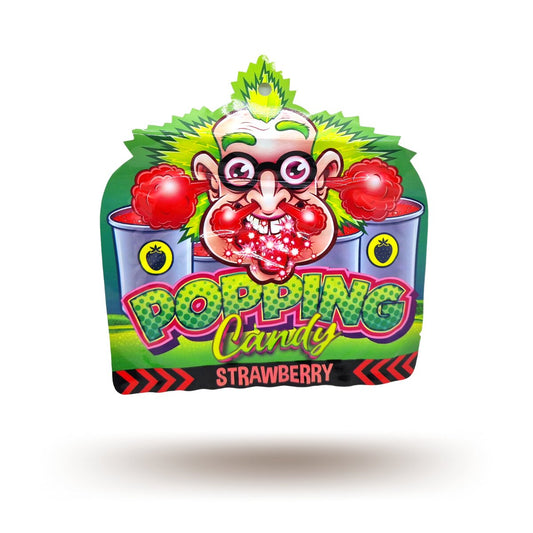 Dr Sour Popping Candy Strawberry 15g