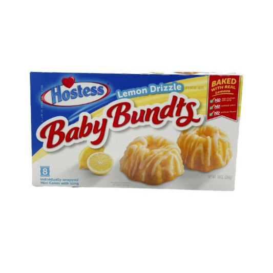 Hostess Baby Bundts Lemon Drizzle
