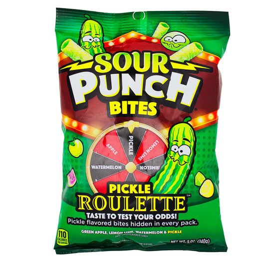 Sour Punch Bites Pickle Roulette  140g